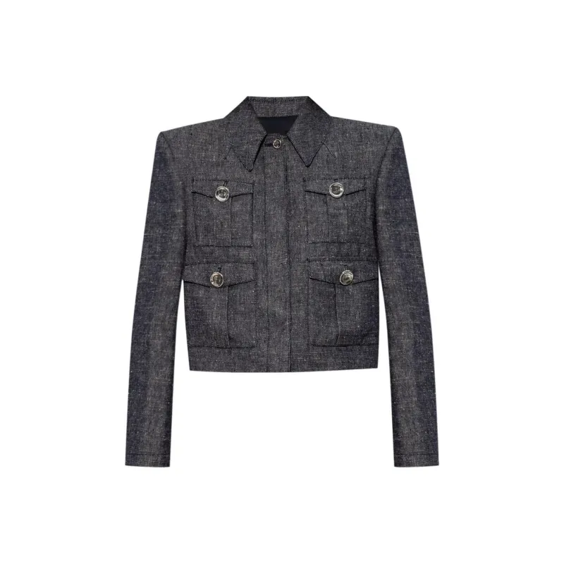 Givenchy 4G Buttoned Cropped Jacket-0