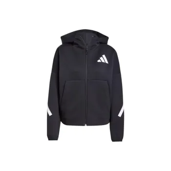 Adidas Z.N.E. Full Zip Hoodie Black/White
