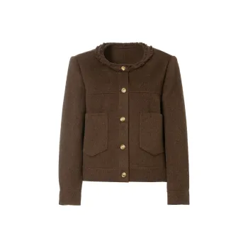 Mambe Jackets Coats Spring Chanel Inspired Women's