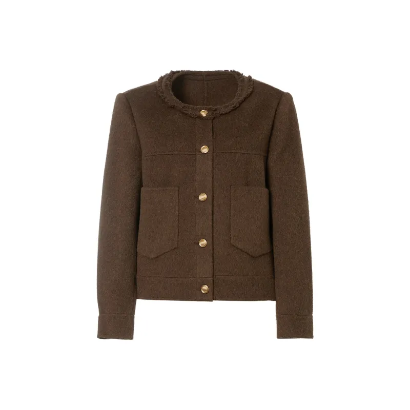 Mambe Jackets Coats Spring Chanel Inspired Women's-0