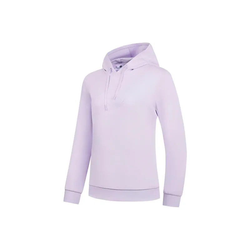 QIAODAN Sports Life Collection Sweatshirt Women's Dawn Purple-0