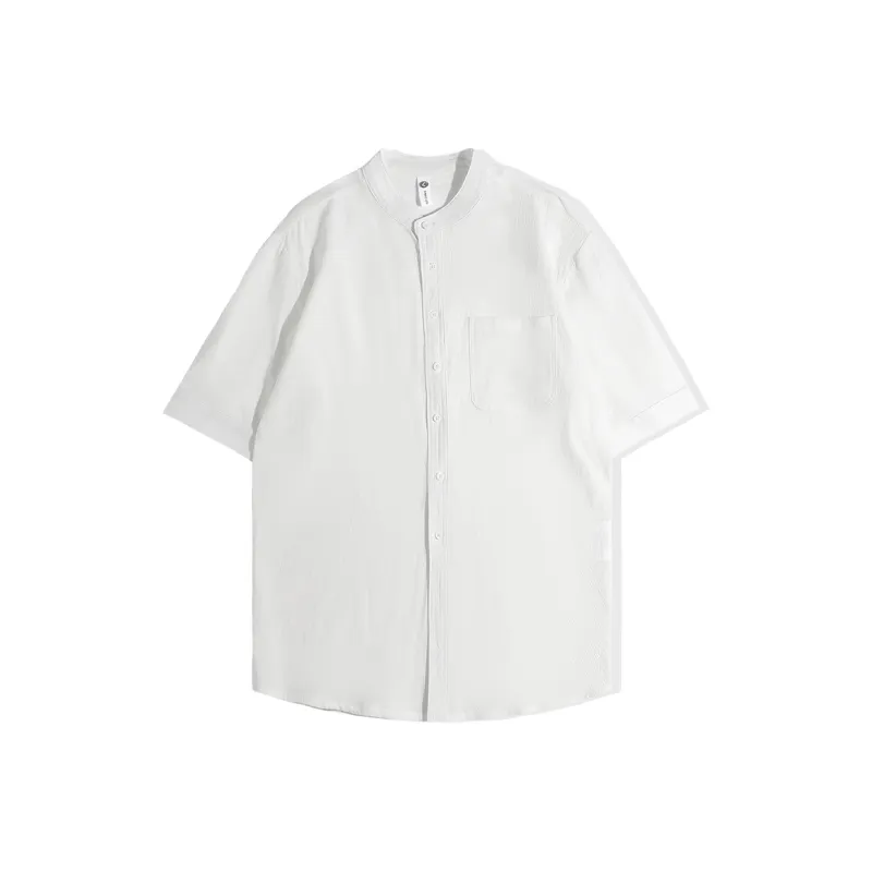 ZHONGBANGJICHU Shirt Unisex White-0