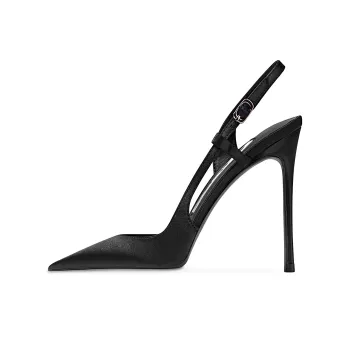 Ganxiaojie Slim Heel High Heels 6cm/8cm/9cm/10cm/10.5cm Women's Black