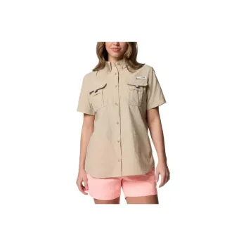 Columbia PFG Bahama Shirt Women's Fossil Color