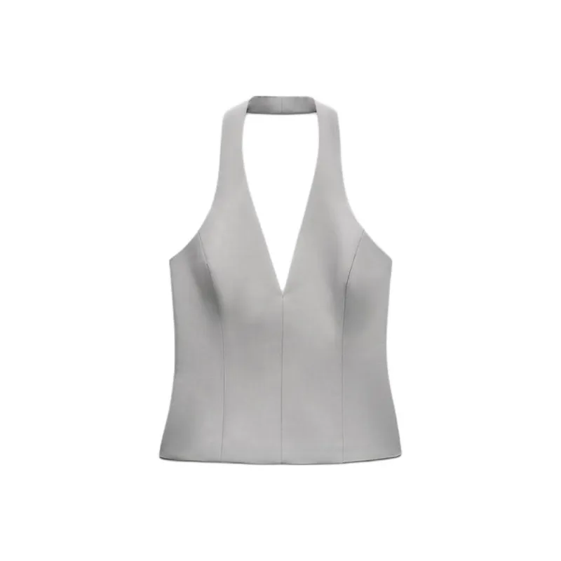 ZARA Camisoles Women's Gray-0