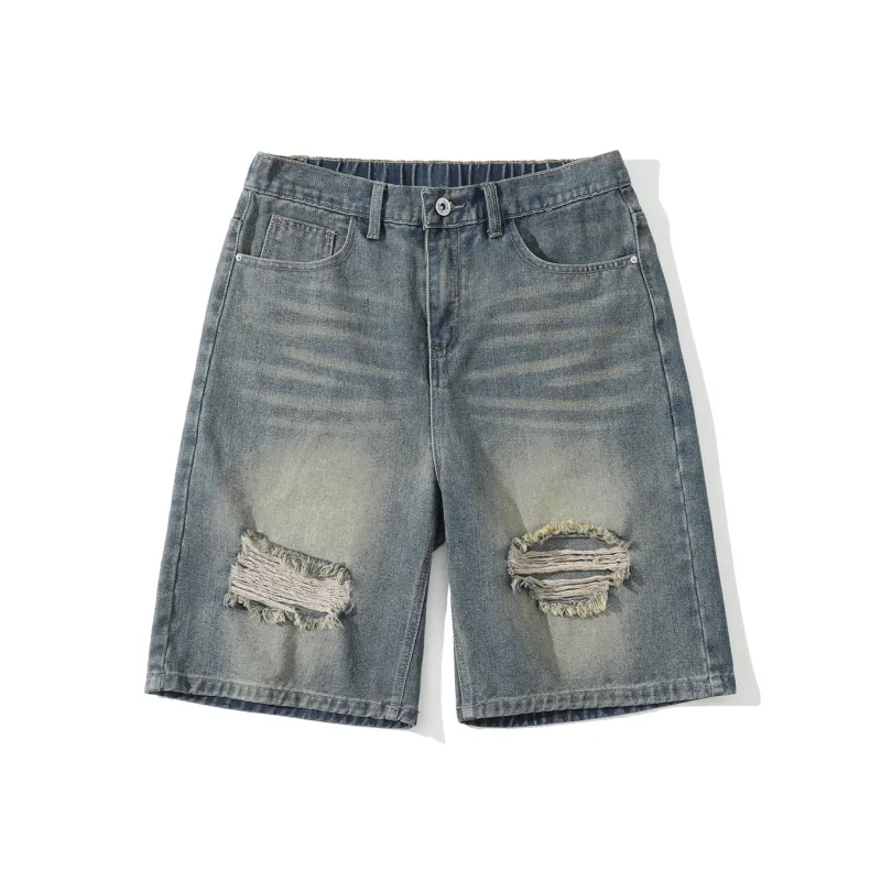 BEAR UNION Denim Shorts Men-4