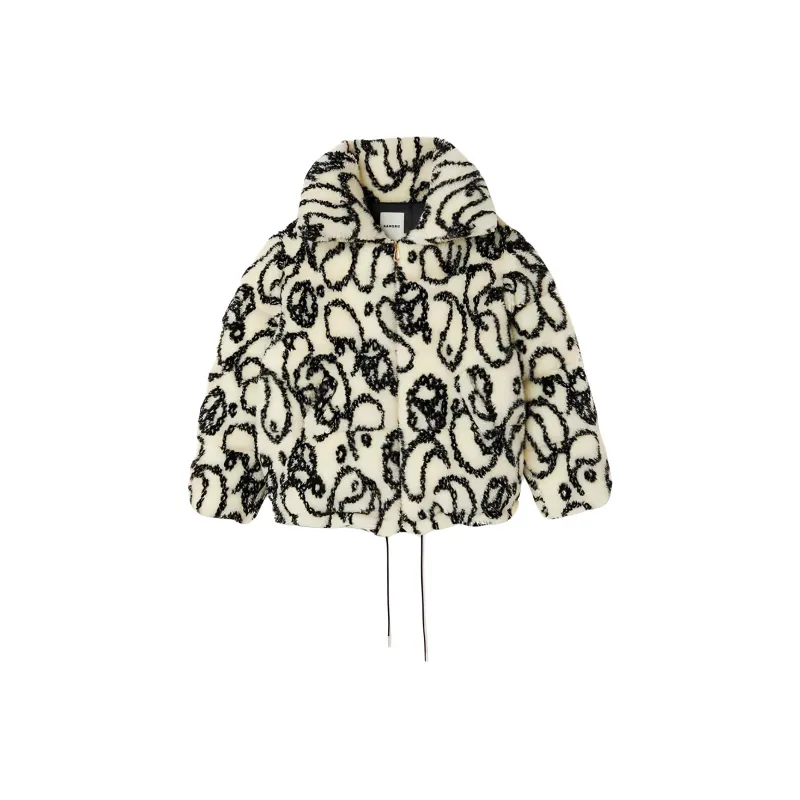 Sandro Down Jacket Women's Beige-0