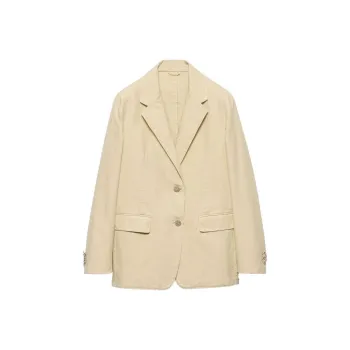 PRADA Single breasted Old Canvas Blazer