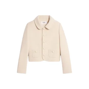 CELINE Verneuil Jacket In Cashmere Tweed