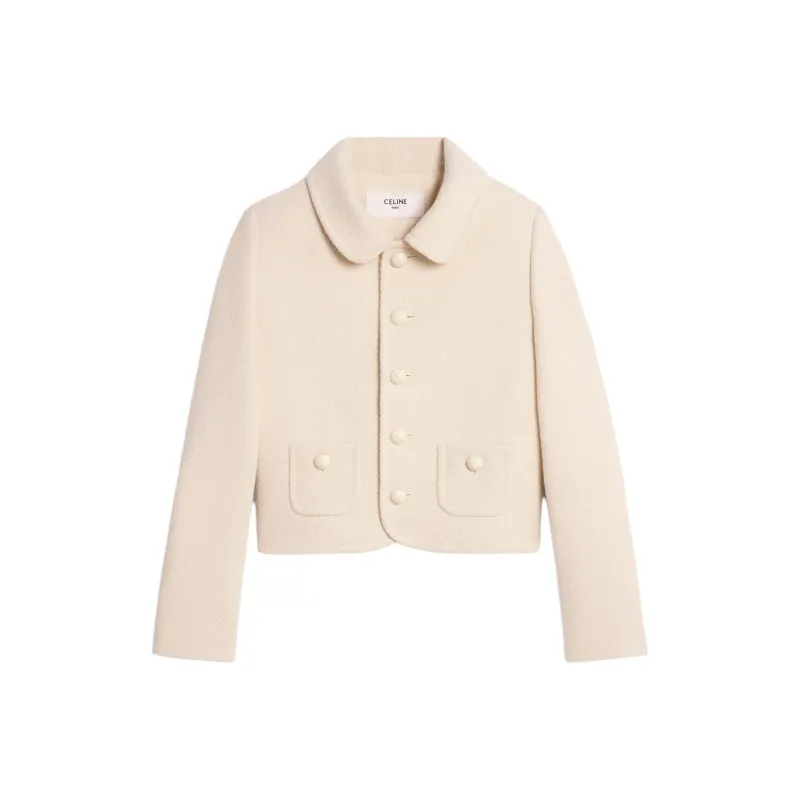 CELINE Verneuil Jacket In Cashmere Tweed-0