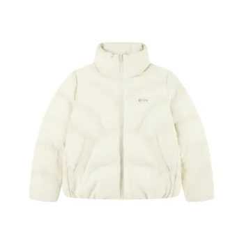 QIAODAN Variety Training Collection Down Jacket Women's Cream White