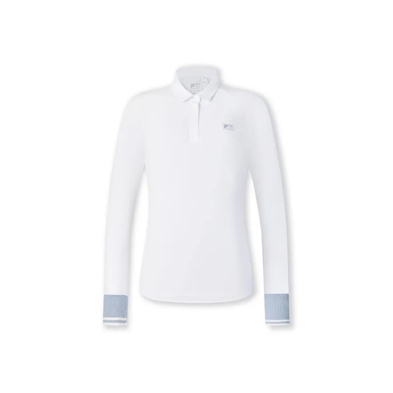 FILA Polo Shirt Women's Jade White-0