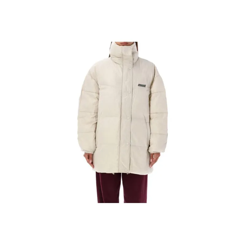 ISABEL MARANT Logo Patch Drop Shoulder Puffer Jacket-0