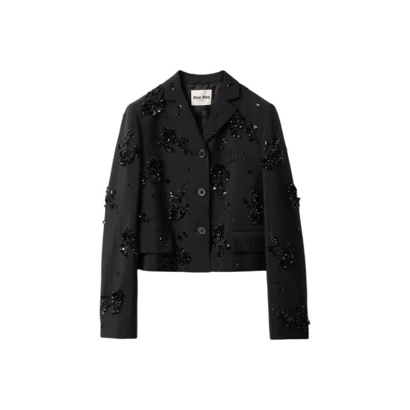 MIU MIU Jackets & Coats Women's Black-0