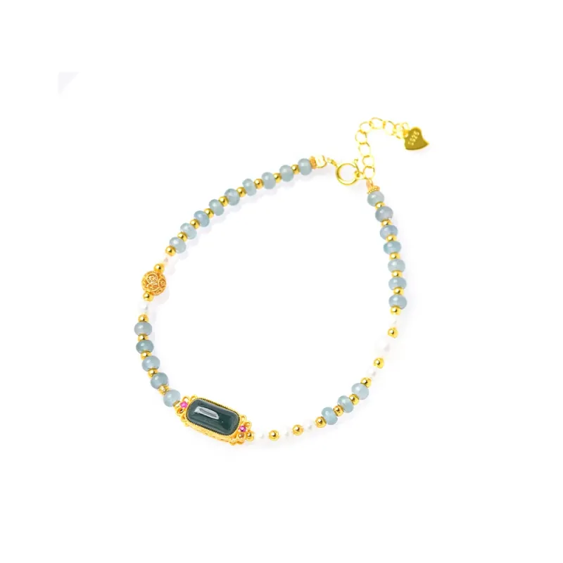 Tokai Family Ice Type Jadeite Bracelets Unisex-15