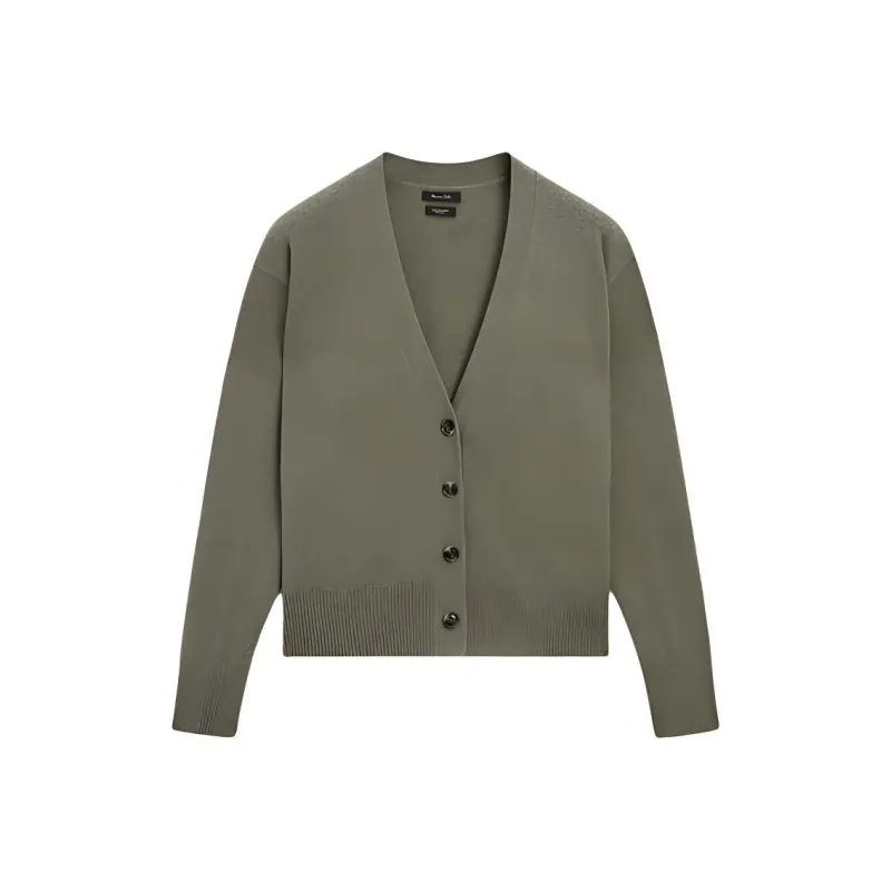 Massimo Dutti Cashmere Sweater Women's Green-0