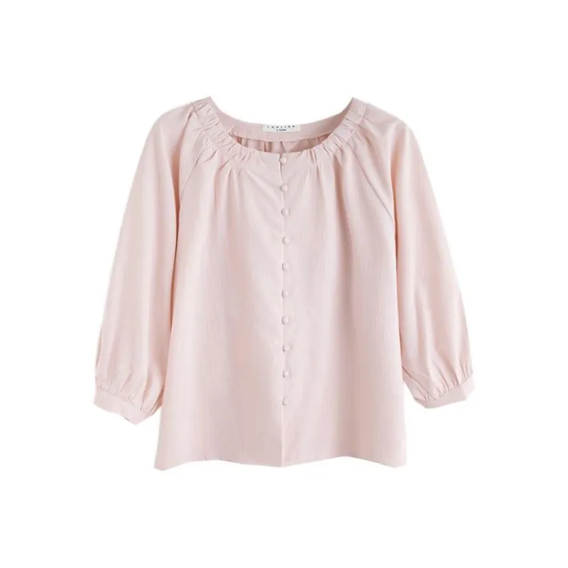 Tonlion Shirt Women's Light Pink-0