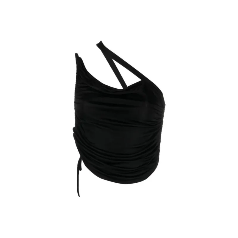 ANDREĀDAMO Ruched Asymmetric Top-0