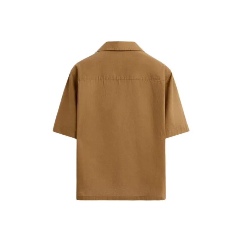 ZARA Shirts Men Yellow Ochre-1