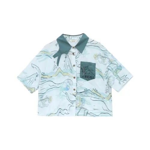 IT'REAL SS25 Shirt Women's Lake Blue