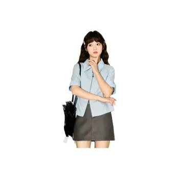 Tonlion Shirt Women's Light Blue