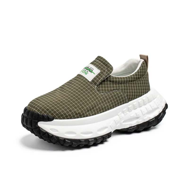AD Height Increasing Abrasion Resistant Low Top Casual Shoes Men's-6