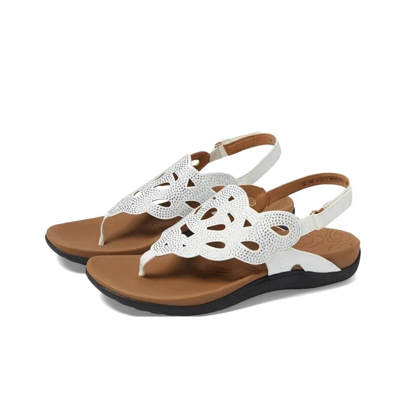 ROCKPORT One Strap Sandals Women's White-1