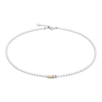 Lao Feng Xiang Pearl Necklaces Unisex