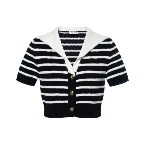 MIU MIU FW23 Knitwear Women's Black