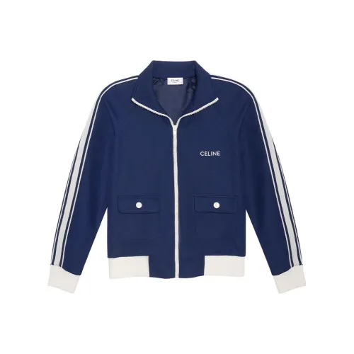 CELINE SS23 Jackets Coats Women's Blue