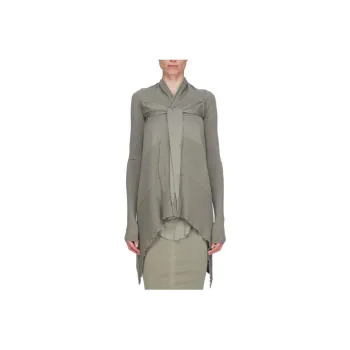 RICK OWENS Cashmere Sweaters Women's Celadon