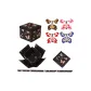 Black Shades Butterfly Surprise Box[Random 4 Pcs Butterfly]