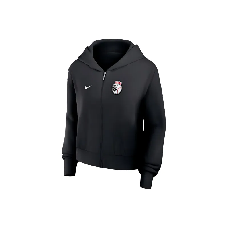 Nike Cincinnati Reds Women's's Nike Mlb Full Zip Hoodie-0