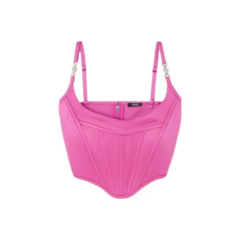 VERSACE Medusa '95 Satin Corset Top