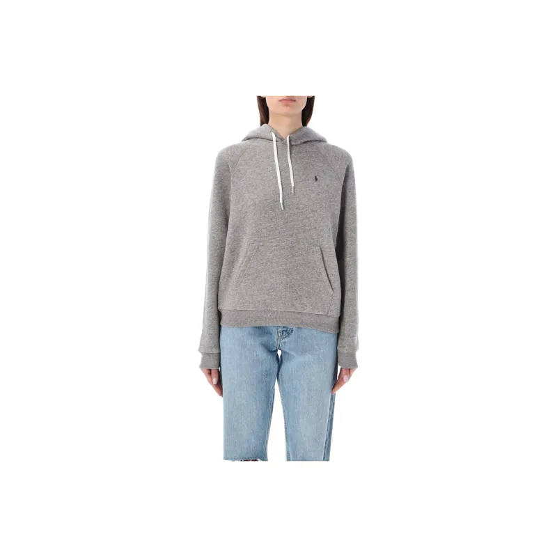 Polo Ralph Lauren Logo Embroidered Drawstring Hoodie-0