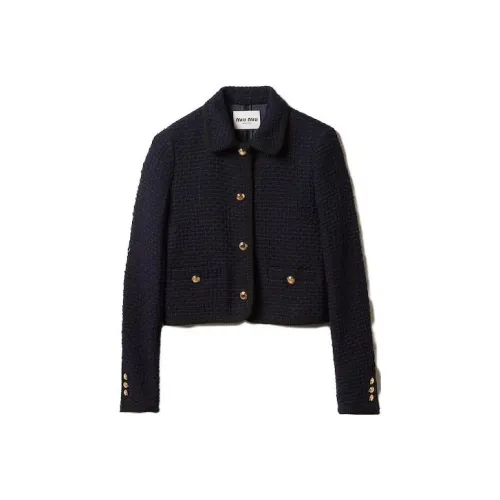 MIU MIU SS23 Jackets & Coats Women's Blue