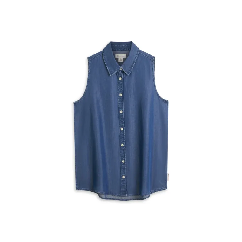 CALVIN KLEIN Shirt Women's Denim Blue-0