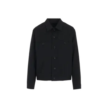 Yohji Yamamoto KO Panel Denim Jacket 'Black'
