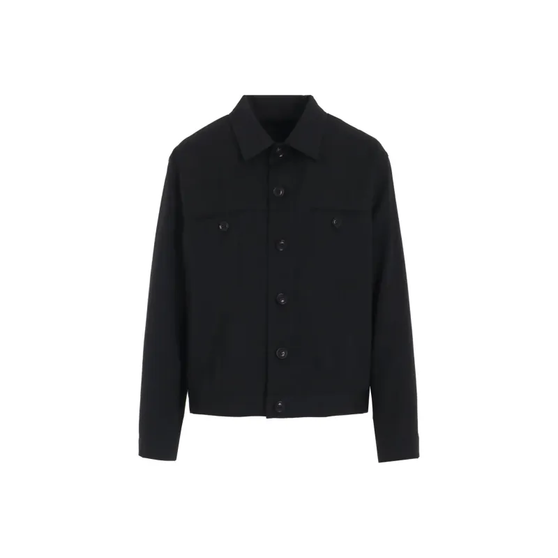 Yohji Yamamoto KO Panel Denim Jacket 'Black'-0
