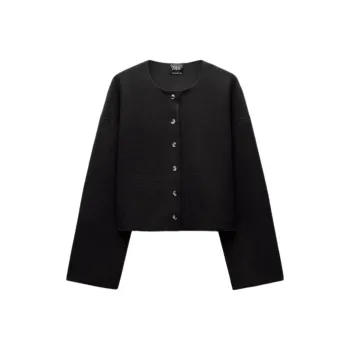 ZARA Jackets Coats Women's Black