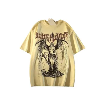 TONYBEAR T Shirts Men Apricot