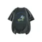 [100% cotton]Dark Gray (Tf Puzzle Oil Paintings Chest Logo _Tf Puzzle Oil Paintings Back Logo)