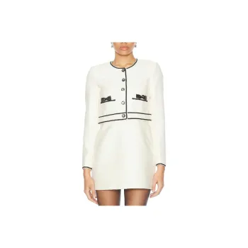 LOVESHACKFANCY Jackets Coats Women's White
