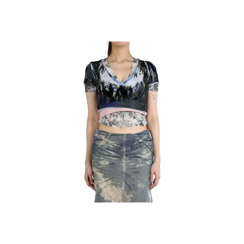 DIESEL Printed Top-0