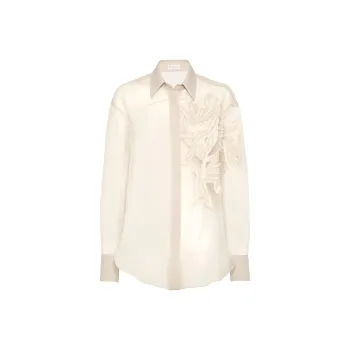 Brunello Cucinelli Flora appliqué Shirt