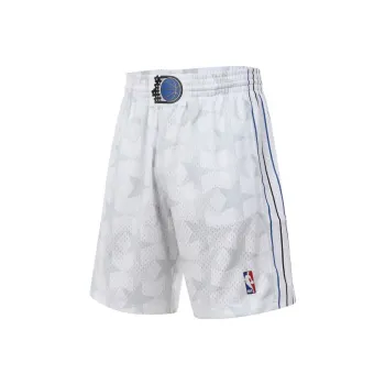 Mitchell & Ness x NBA SWINGMAN Fan Edition Basketball Shorts Unisex White