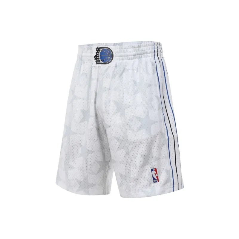 Mitchell & Ness x NBA SWINGMAN Fan Edition Basketball Shorts Unisex White-0