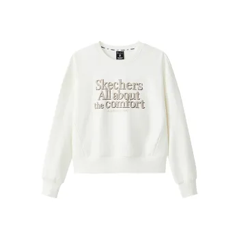 Skechers Sports Life Collection Sweatshirt Women's Marshmallow White