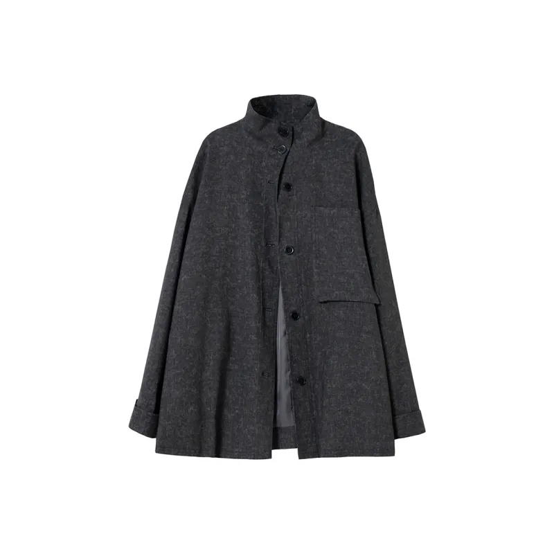 SOON FLOWER Jackets & Coats Unisex Stone Gray-7