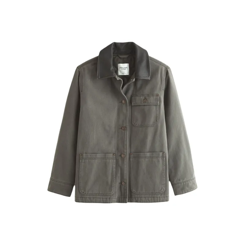Abercrombie＆Fitch Jackets Women's Olive-0
